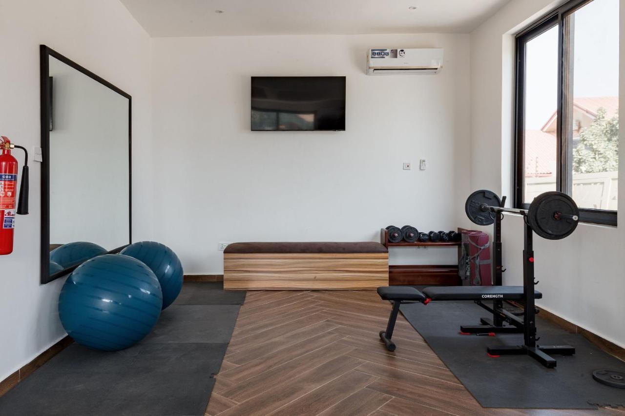 The Avery Apartments At Odomaa Place, East Airport Accra Esterno foto